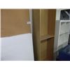 Image 1 : CORK BOARD, WHITEBOARD AND TWO SHELVING UNITS