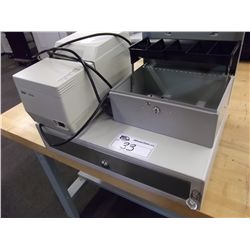 CASH DRAWER WITH PRINTER