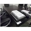 Image 1 : BLACK ONYX 7'X3' BOARDROOM TABLE