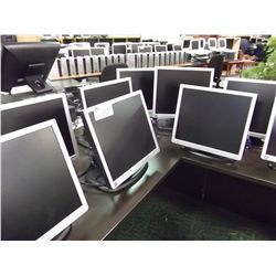 LOT OF 12-17  LCD MONITORS