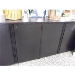 BLACK CREDENZA