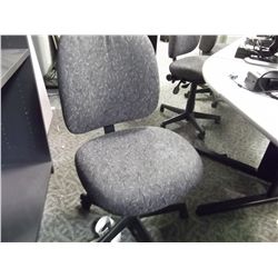 GREY PATTERNED STENO CHAIR
