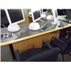 Image 2 : SMED LEGS MAPLE INLAY L SHAPED EXECUTIVE DESK