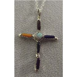 Sterling Silver Cross Pendant Necklace