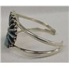 Image 2 : Zuni Needlepoint Turquoise Bracelet - JV