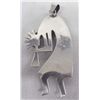 Image 2 : Multi Cabochon Stone Kokopelli Signed Pendant