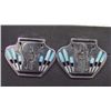Image 1 : Zuni Sterling Earrings - Peynetsa