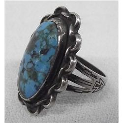 Navajo Sterling Turquoise Ring