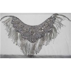Vintage Style Unusual Beaded Collar