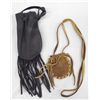 Image 4 : Pueblo Rattles, Pipe, & Leather Pouches