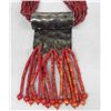 Image 3 : Multi-Strand Coral Bead Necklace