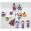 Image 1 : Collection of Beaded Dolls, Keyrings, & Slides