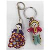 Image 4 : Collection of Beaded Dolls, Keyrings, & Slides