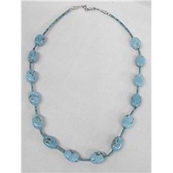 Navajo Turquoise Bead Necklace