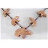 Image 1 : Zuni Carved Quartz Bear Fetish Necklace