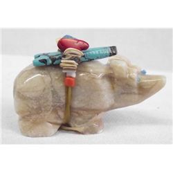 Zuni Carved Stone Bear Fetish