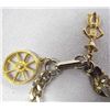 Image 4 : Charm Bracelet Some Gold Plated Charms