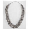 Image 1 : Wire Link Braid Necklace