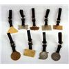 Image 2 : 9 Railroad Themed Enamel Watch Fobs