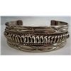 Image 1 : 1960s Navajo Sterling Cuff Bracelet