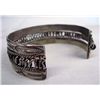 Image 2 : 1960s Navajo Sterling Cuff Bracelet