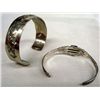 Image 2 : 2 Navajo Sterling & Fred Harvey Childs Bracelets