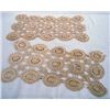Image 1 : 2 Hand Made Vintage Crochet Chair Arm Doilies