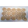Image 2 : 2 Hand Made Vintage Crochet Chair Arm Doilies