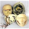Image 2 : 4 Ceramic Masks