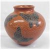 Image 1 : Mata Ortiz Polychrome Butterly Design Jar- Tera