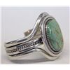 Image 2 : Navajo Sterling Turquoise Bracelet - Vandever