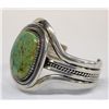 Image 3 : Navajo Sterling Turquoise Bracelet - Vandever