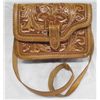 Image 1 : Vintage Hand Tooled Leather Purse