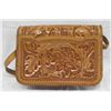 Image 2 : Vintage Hand Tooled Leather Purse
