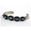Image 3 : Navajo Sterling Turquoise Bracelet