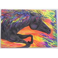 Acrylic Painting ''Dark Prince'' - Kills Thunder