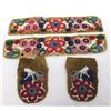 Image 3 : 2 Pr Matching Antique Sioux Beaded Leather Collars