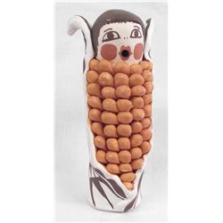 Acoma Pottery Corn Maiden Statue