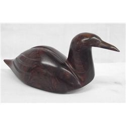 Carved Ironwood Duck