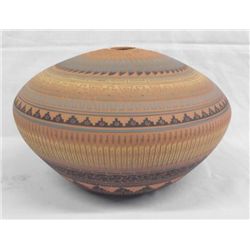 Navajo Sgrafitto Pottery Jar - Terry Smith