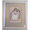 Image 1 : Framed Print Indian Mother Two Children - Mullan