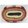 Image 4 : Ethnic Lidded Multi Color Tribal Basket