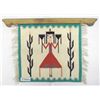 Image 2 : Chimayo Textile Wall Hanging with Wooden Hanger