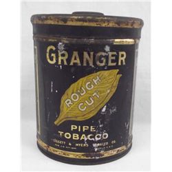 Antique Granger Rough Cut Tobacco Tin