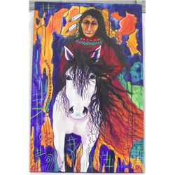 Acrylic Painting ''Chief Red Robe - Kills Thunder