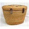 Image 4 : Chinese Wicker Basket Tea Set