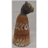 Image 2 : Vintage Mexican Pottery Owl Figure Bell