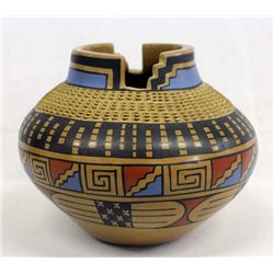 Mata Ortiz Polychrome Vase - Jesus Tena