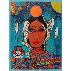 Original Acrylic Art - Kills Thunder