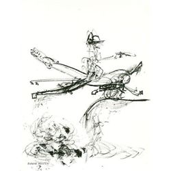 Sebastian Matta Original Lithograph, 1967